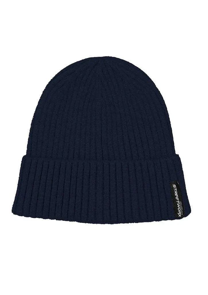Unisex Streetworx Beanie ZMBEAN Work Wear Syzmik Navy One Size Fits All
